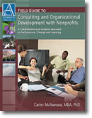 Consulting and Organization Development With Nonprofits - Book Cover 