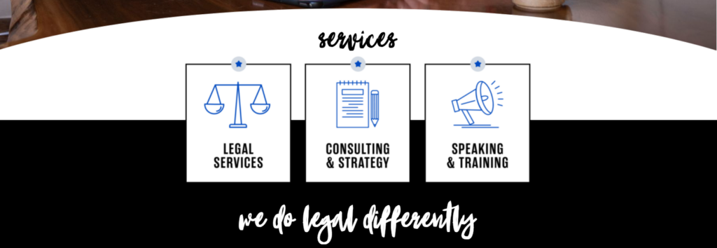 Screenshot of Hashtag Legal Services