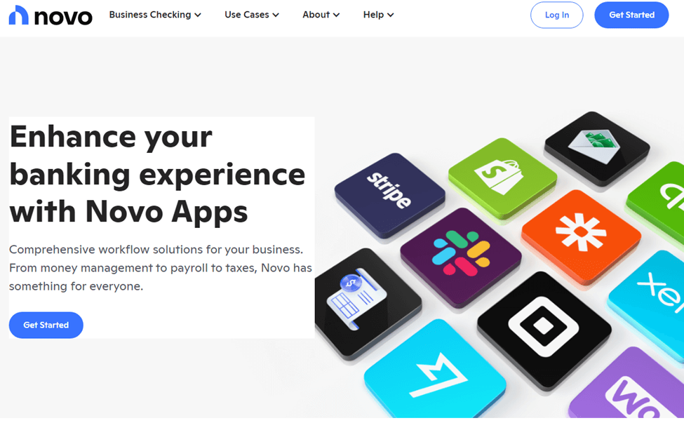 Screenshot of Novo App Marketplace