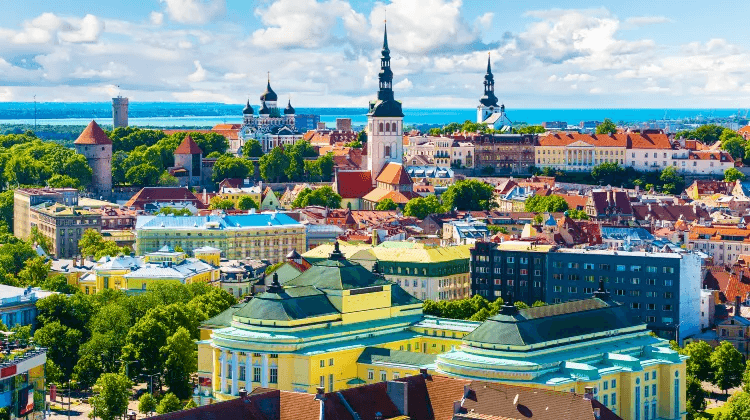 City of Talinn in Estonia